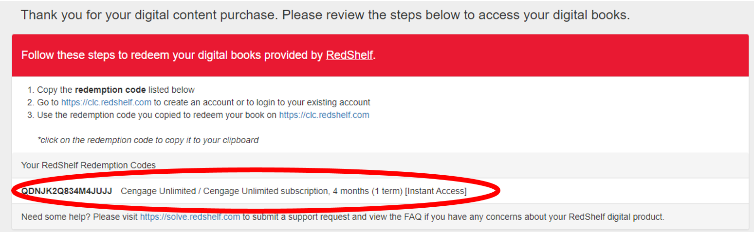 Login Errors and Password Resets – RedShelf Solve