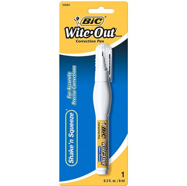 BIC uses Roman numerals on this white-out pen. : r/mildlyinteresting